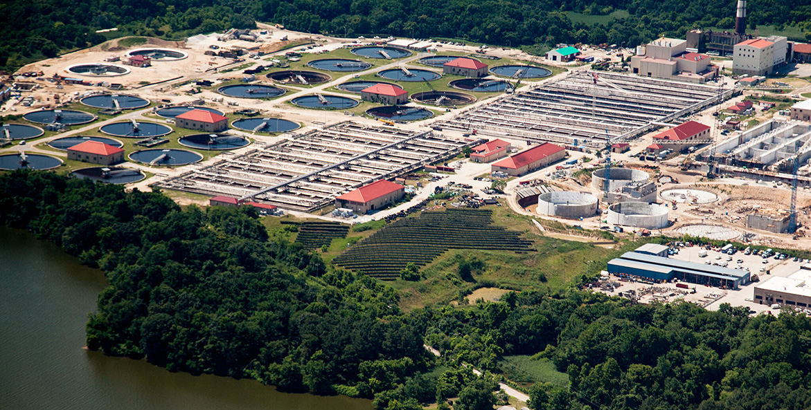 Our wastewater treatment plants